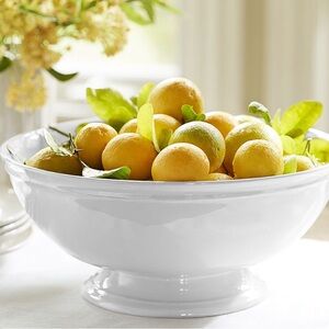 Pottery Barn Cambria Footed Serving Bowl